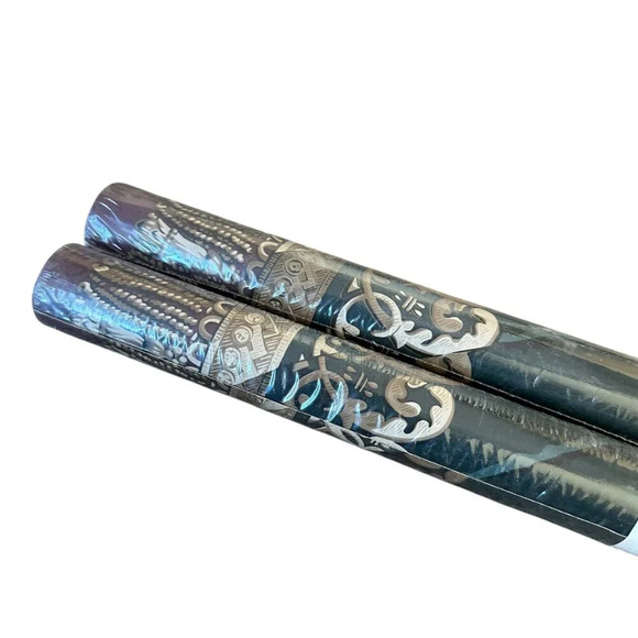 Seabrook Designs Wallpaper Vintage Regal KH 703B 5 Yards NEW SEALED - Picture 3 of 8